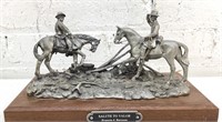 11x6" Chilmark Pewter salute to valor 7/500