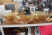 CARNIVAL GLASS BOWLS