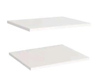 Impressions White Shelves for 16 in. W