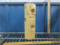 SUET LOG new @12" tall attract a variety of birds