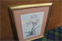 FRAMED FLORAL PRINT