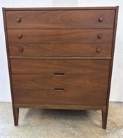 United mid century tall chest