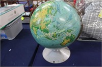 16" NYSTROM PICTORIAL RELIEF GLOBE - COLOR MARKER