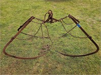 Louden "iron claw" hay grapple