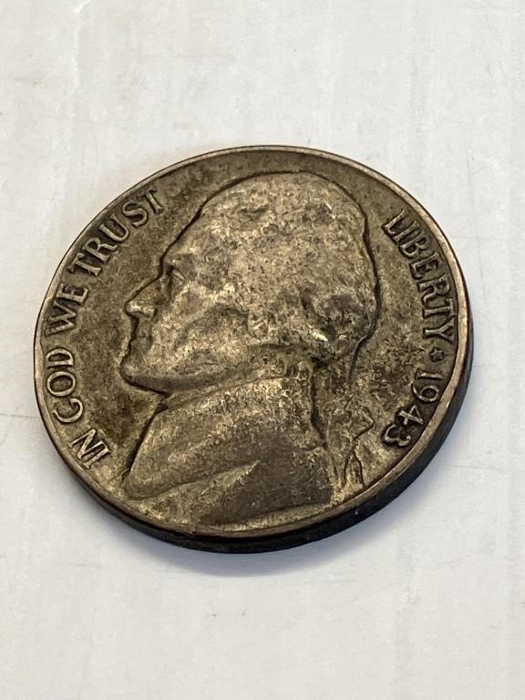 1943 P War Jefferson Nickel