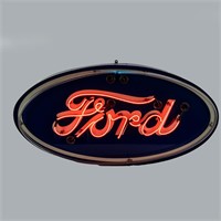 Ford Dealer Neon Sign