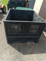 Folding Plastic Shipping Crate