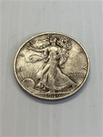 1946 S Walking Liberty Silver Half Dollar