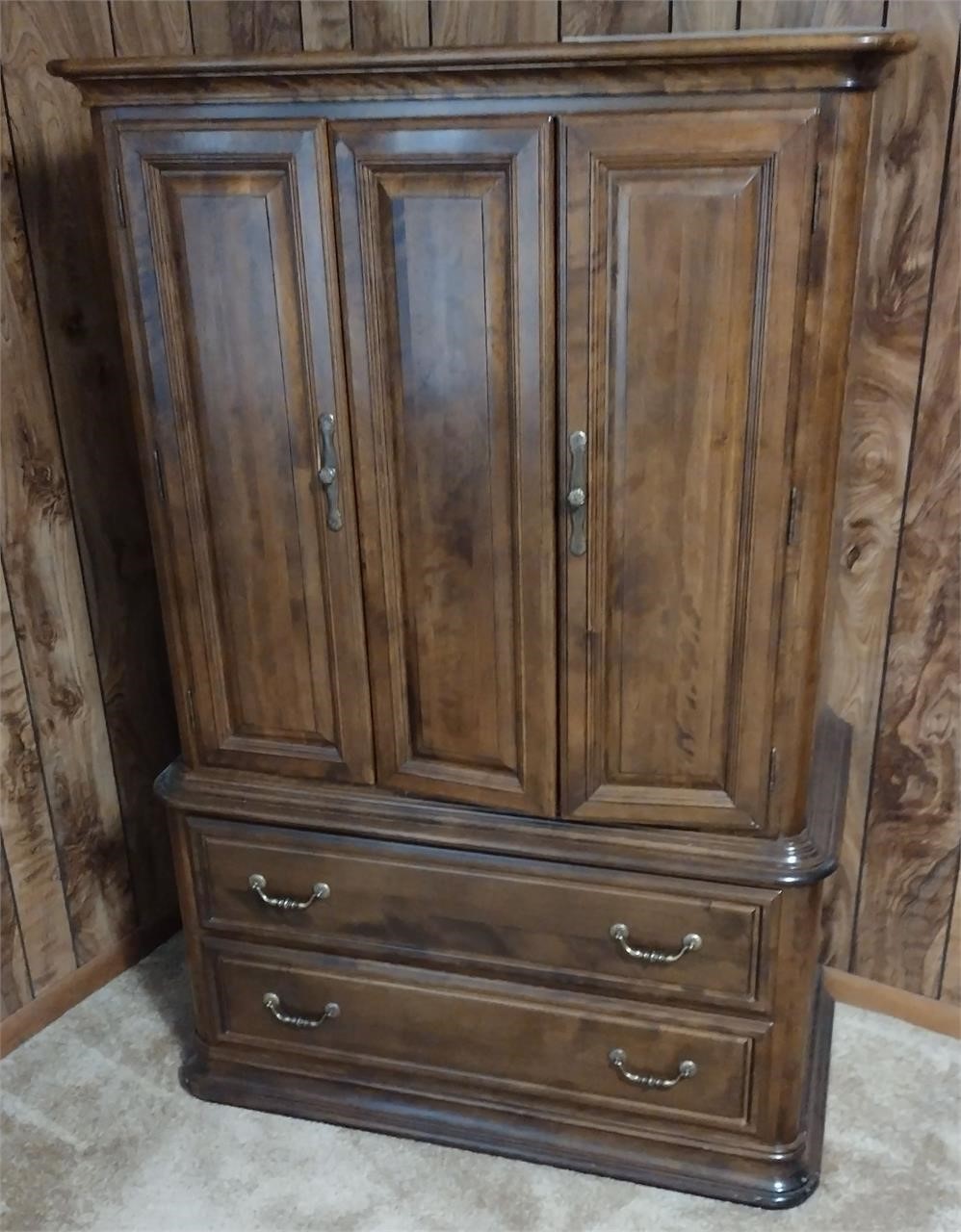 Solid Wood Mid Century Modern Chest