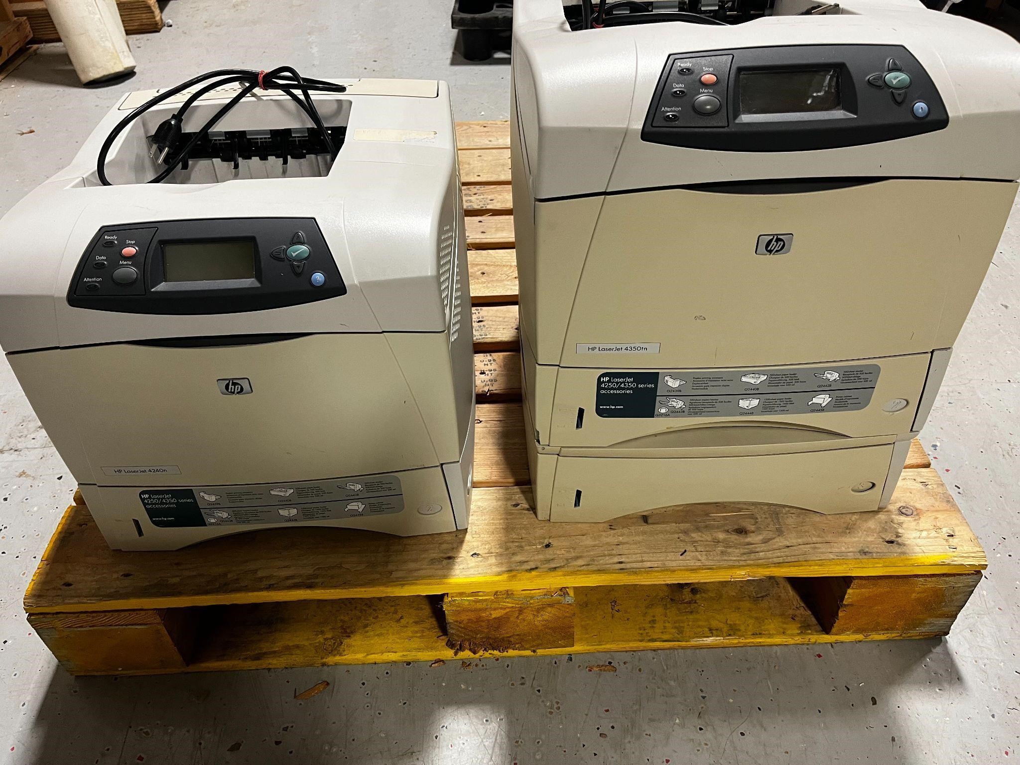 2 x HP Laserjet Printers
