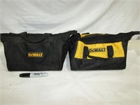 2 Small Dewalt Tool Bags