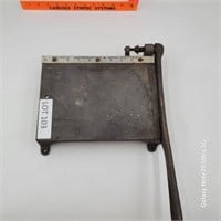 Vintage Metal Paper Cutter