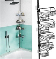 $50  4-Tier Adjustable Shower Shelves