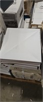 Approx 9 boxes of white wall tile
