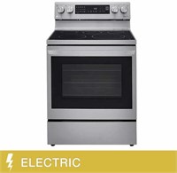 Lg 30 In 6.3 Cu Ft. Stainless Steel Electric Range