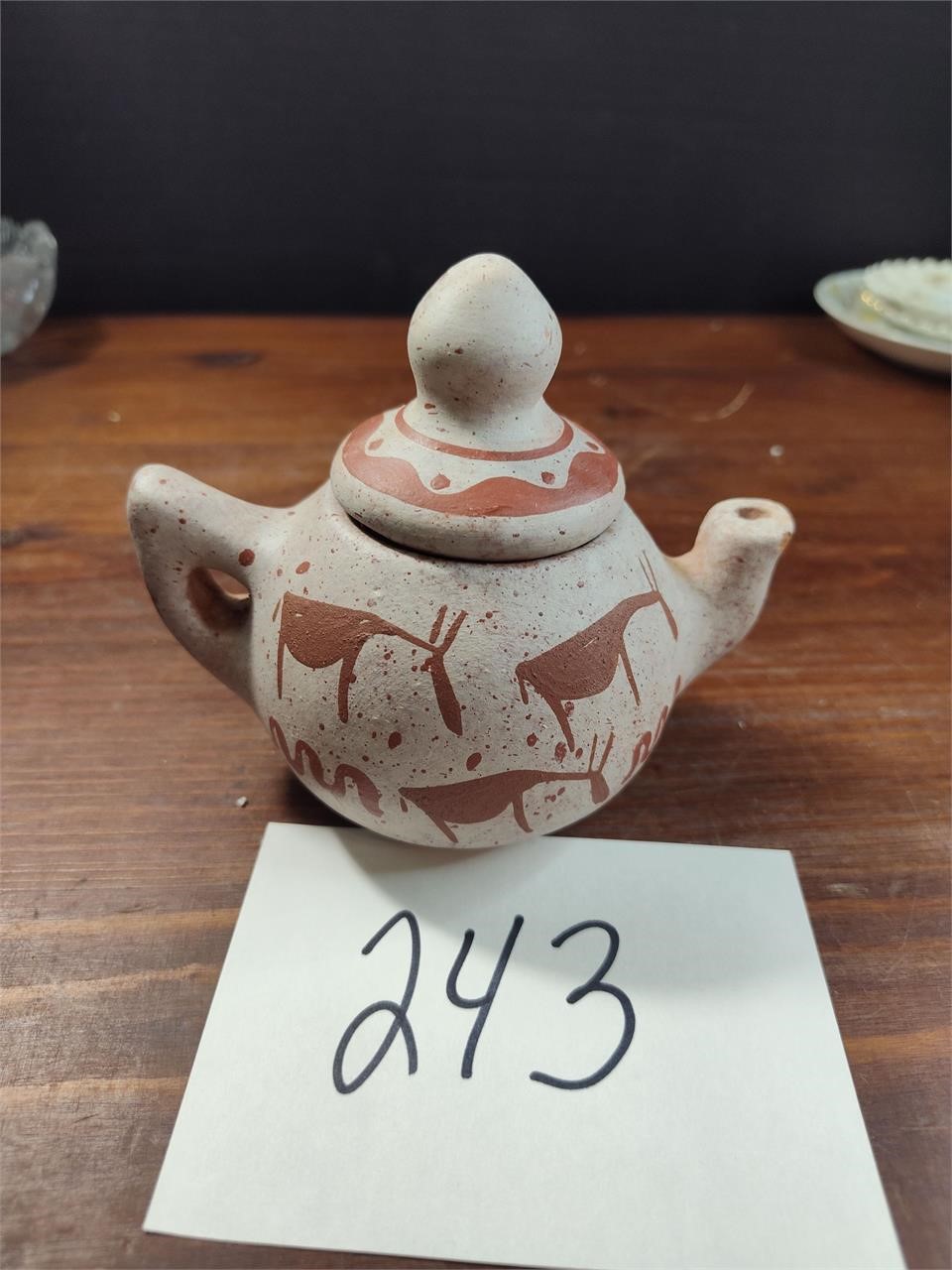 Decorative Pottery Tea Pot