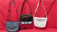 Purses 3pc lot Various Sizes