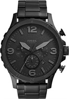 Fossil Nate Chronograph Black Men's Watch