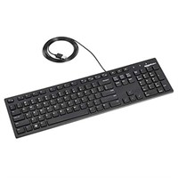 Basics Low-Profile Wired USB Keyboard with US Layo