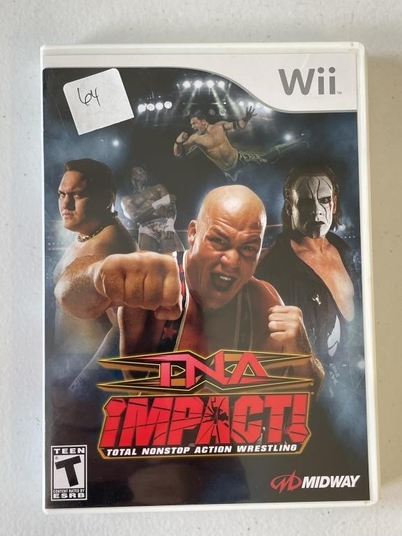 Wii TNA Impact Nintendo