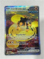Iron Boulder Pokémon Holo Card