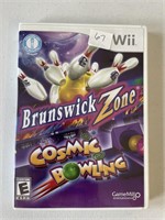 Wii Brunswick Zone Cosmic Bowling Nintendo