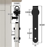 skysen 7ft Single Door Cabinet Hardware Kit