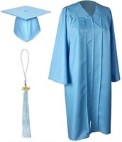 GraduationForYou Shiny Graduation Cap and Gown