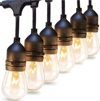 Commercial 96 FT (2x48FT) Outdoor String Lights