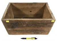 Winchester wooden ammo crate: