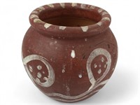 Rainforest Collection Hand Made Red Clay Pot