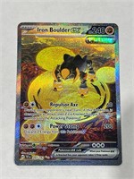 Iron Boulder Pokémon Holo Card
