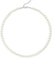 Classic 8mm Pearl Necklace
