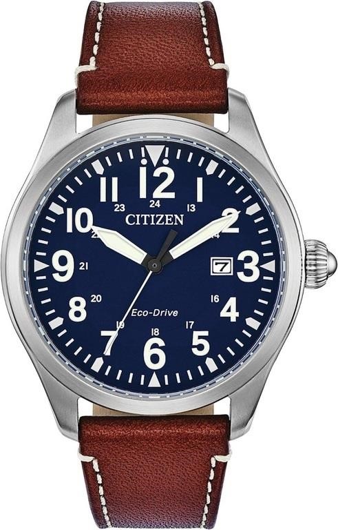 Citizen Garrison Eco-drive Blue Dial Men's Watch