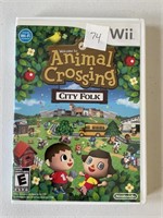 Wii Animal Crossing CIty Folk Nintendo