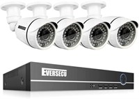 Eversecu 4 Channel Security Camera System