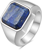 Unique 1.00ct Lapis Lazuli Signet Ring