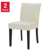 Emmett Bonded Leather Dining Chair 2-pack