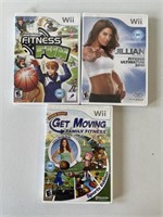 Wii Fitness Lot of 3Nintendo