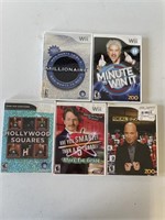 Wii Various Games Lot of 5 Nintendo