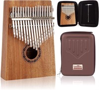 Tehillim Kalimba 17 Keys Thumb Piano W/ Hard Case