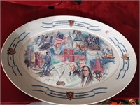 Bicentennial Celebration 1776 Oval Plate