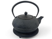 Iron teapot, Japanese Cast Iron pot with lid,