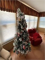 6ft Christmas Tree w/ Ornaments