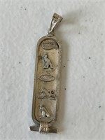 Egyptian Silver Charm Tested 925