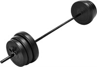 100lb Weight Set  6 Plates  5FT Barbell