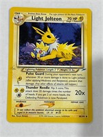 Light Jolteon Pokémon Card