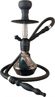 16 Pharaohs Genie Hookah Set (Black Sand)