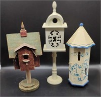 (3) Bird Houses