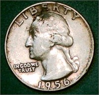 1956 P Washington Quarter Silver Content
